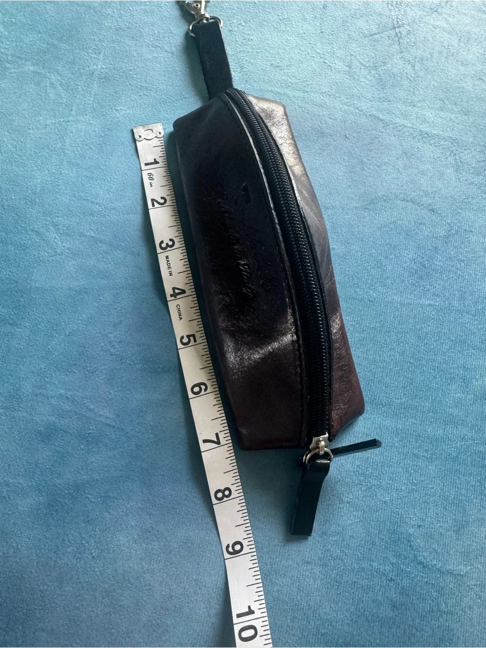 Brown Leather Pencil Pouch
